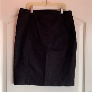Black pencil skirt from Express